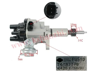 Gabelstaplerteile 22100-50K15-Verteilerbaugruppe für H15/H20/H20-2/H25/K15/K21/K25