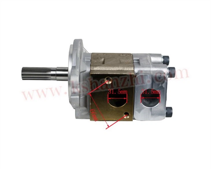 SGP2B50L136 Forklift Parts F19C/S6S Hydraulic Gear Pump, Original